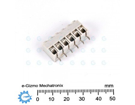 6 pole Screw Terminal Connector PCB Mounting 10-15A 6 pole Screw Terminal Connector PCB Mounting 10-15A