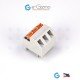 CTL 3-pole Screwless Terminal PC Solderable 10A CTL 3-pole Screwless Terminal PC Solderable 10A