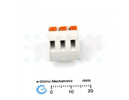 CTL 3-pole Screwless Terminal PC Solderable 10A