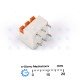 CTL 3-pole Screwless Terminal PC Solderable 10A