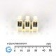 Screw Terminal NC3 3-gang 20A 2.5mm^2 x 2.5mm^2 Screw Terminal NC3 3-gang 20A 2.5mm^2 x 2.5mm^2