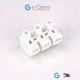 Screw Terminal NC3 3-gang 20A 2.5x 2-1.5mm^2 Split Screw Terminal NC3 3-gang 20A 2.5x 2-1.5mm^2 Split