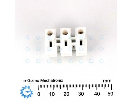 Screw Terminal NC3 3-gang 20A 2.5x 2-1.5mm^2 Split Screw Terminal NC3 3-gang 20A 2.5x 2-1.5mm^2 Split