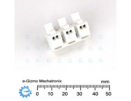 Screw Terminal NC3 3-gang 20A 2.5x 2-1.5mm^2 Split Screw Terminal NC3 3-gang 20A 2.5x 2-1.5mm^2 Split