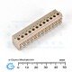 Sato PCB Screwless Terminal Block 12-poles 10A 5mm pitch ML-800-S1H-12P Sato PCB Screwless Terminal Block 12-poles 10A 5mm pitch ML-800-S1H-12P