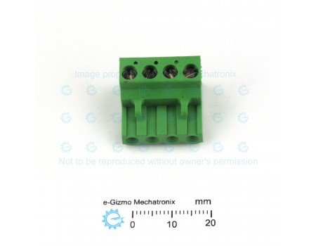 Buchanan Male Pluggable Screw Terminal Block 16A 5.08mm Pitch 4P 796634-4 Buchanan Male Pluggable Screw Terminal Block 16A 5.08mm Pitch 4P 796634-4