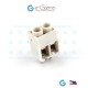 2 pole Screw Terminal Connector PCB Mounting 10-15A 5.0mm Pitch 2 pole Screw Terminal Connector PCB Mounting 10-15A 5.0mm Pitch