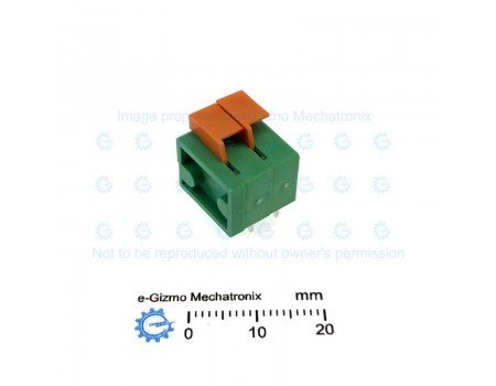 Wurth Elektronik 2-pole 5mm Screwless Horizontal Entry PCB Terminal Wurth Elektronik 2-pole 5mm Screwless Horizontal Entry PCB Terminal