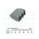 Wurth Elektronik 3-pole 40A 300VAC 10.16mm Horizontal Entry PCB Terminal 2566 Wurth Elektronik 3-pole 40A 300VAC 10.16mm Horizontal Entry PCB Terminal 2566