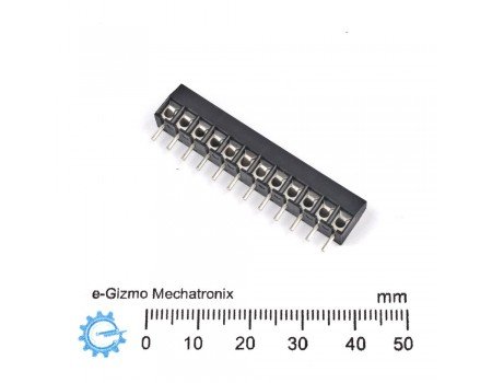 PCB Screw Terminal Block 12 way 10A 3,5mm pitch