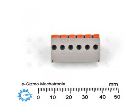 Teilbar 625 6-pole Screwless Terminal PC Solderable 10A Teilbar 625 6-pole Screwless Terminal PC Solderable 10A