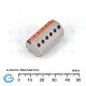 Teilbar 625 6-pole Screwless Terminal PC Solderable 10A Teilbar 625 6-pole Screwless Terminal PC Solderable 10A