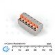 Teilbar 625 6-pole Screwless Terminal PC Solderable 10A Teilbar 625 6-pole Screwless Terminal PC Solderable 10A
