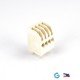 WAGO 251-107 Combi PCB Terminal Block + IDC Contact 4 Poles 4 Pins 2A WAGO 251-107 Combi PCB Terminal Block + IDC Contact 4 Poles 4 Pins 2A