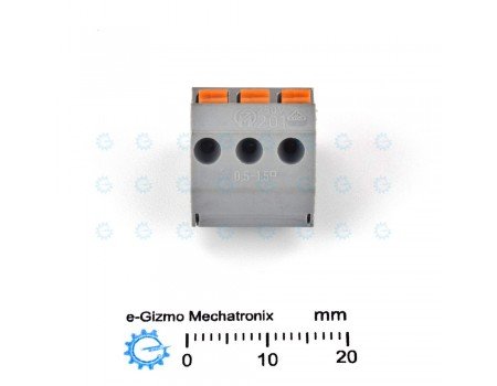 Teilbar 625 3 pole Screwless Terminal PC Solderable 10A Teilbar 625 3 pole Screwless Terminal PC Solderable 10A