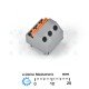 Teilbar 625 3 pole Screwless Terminal PC Solderable 10A Teilbar 625 3 pole Screwless Terminal PC Solderable 10A