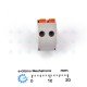 Teilbar 625 2-pole Screwless Terminal PC Solderable 10A