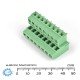 Phoenix Contact PCB Screw Terminal Block 2 layer 16 way MKKDSN 1,5 -16