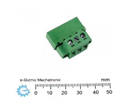 3-pole Pluggable Screw Terminal Connector TP508B/H 3-pole Pluggable Screw Terminal Connector TP508B/H