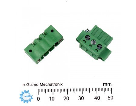 3-pole  Pluggable Screw Terminal Connector TP508B/H