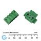 3-pole Pluggable Screw Terminal Connector TP508B/H 3-pole Pluggable Screw Terminal Connector TP508B/H