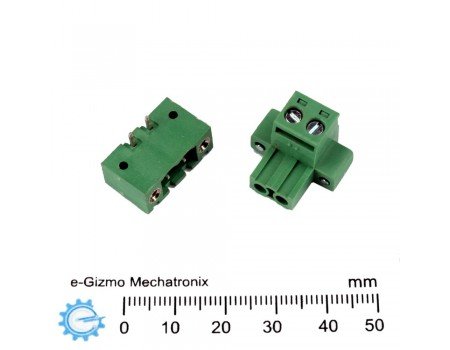 2-pole  Pluggable Screw Terminal Connector TP508B/H