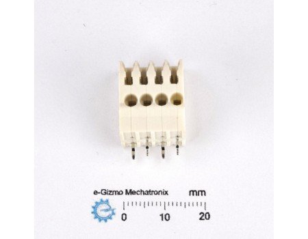 WAGO 251-107 Combi PCB Terminal Block + IDC Contact 4 Poles 4 Pins 2A WAGO 251-107 Combi PCB Terminal Block + IDC Contact 4 Poles 4 Pins 2A