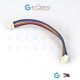 2x4 8-poles 2.0mm Pitch Wafer Cable Female-Female L=100mm 2x4 8-poles 2.0mm Pitch Wafer Cable Female-Female L=100mm
