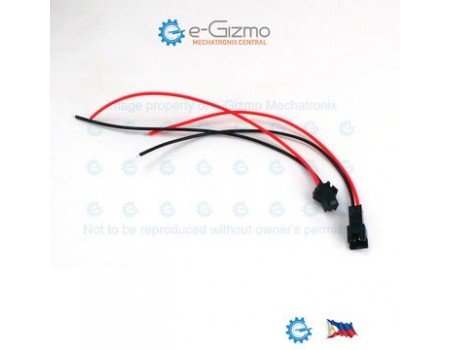 JST SM 2-pin M-F (Pair) 15cm JST SM 2-pin M-F (Pair) 15cm