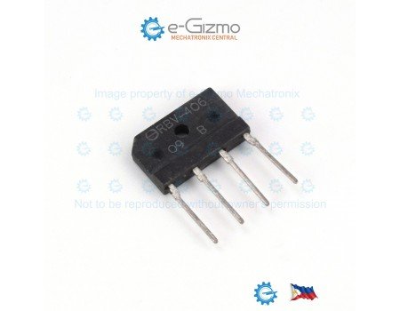 RBV-406 4A 600V Bridge Rectifier SIP