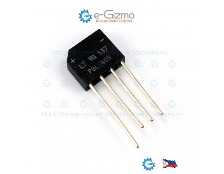 PBL405 600V 4A Bridge Rectifier UL Certified PBL405 600V 4A Bridge Rectifier UL Certified