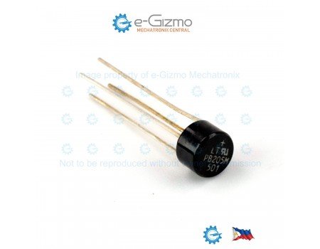 PB205M 600V 2A Bridge Rectifier UL Certified PB205M 600V 2A Bridge Rectifier UL Certified