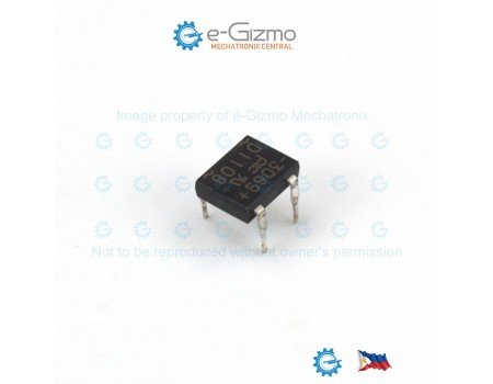 PEC DI108 1A 800V Bridge Rectifier UL Certified PEC DI108 1A 800V Bridge Rectifier UL Certified