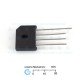 MCC RS806 8A 800V Bridge Rectifier RS-806 UL Certified