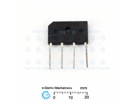 RBV-406 4A 600V Bridge Rectifier SIP