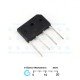 RBV-406 4A 600V Bridge Rectifier SIP