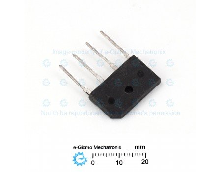 RBV-406 4A 600V Bridge Rectifier SIP