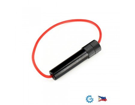 FH-01 Bakelite In-Line Fuse Holder for 30mm Fuse FH-01 Bakelite In-Line Fuse Holder for 30mm Fuse