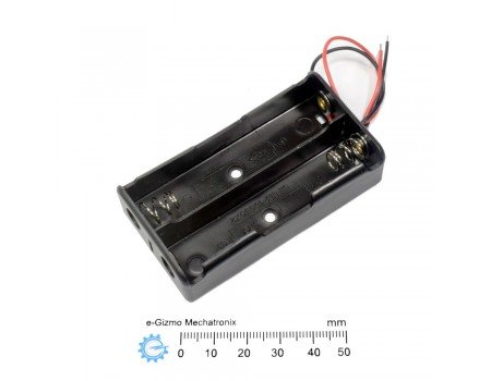 2s 18650 Holder Series Connection (7.2V output) 2s 18650 Holder Series Connection (7.2V output)