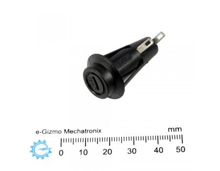 Fuse Holder for mini fuse (20mm) Snap Chassis Mount Fuse Holder for mini fuse (20mm) Snap Chassis Mount