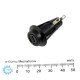 Fuse Holder for mini fuse (20mm) Snap Chassis Mount Fuse Holder for mini fuse (20mm) Snap Chassis Mount