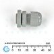 Cable Gland Gray PG9 Cable Gland Gray PG9