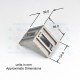 Corner Bracket for Aluminum Profile T V Slot 40 x 40 Corner Bracket for Aluminum Profile T V Slot 40 x 40