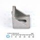 Corner Bracket for Aluminum Profile T V Slot 40 x 40 Corner Bracket for Aluminum Profile T V Slot 40 x 40
