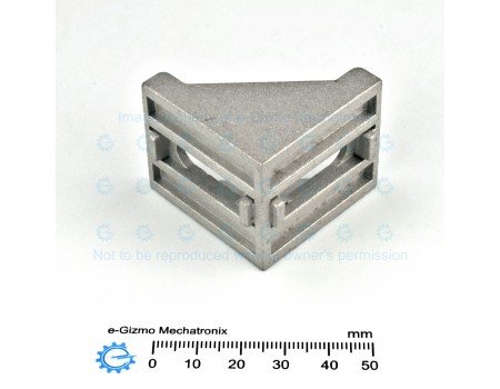 Corner Bracket for Aluminum Profile T V Slot 40 x 40 Corner Bracket for Aluminum Profile T V Slot 40 x 40