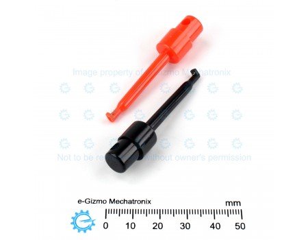 Grabber Clip Pair 56mm Large ( Black & Red ) Grabber Clip Pair 56mm Large ( Black & Red )