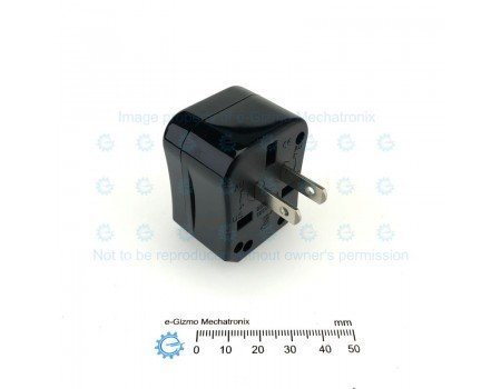 Three piece Travel Universal Plug Adapter with Case Three piece Travel Universal Plug Adapter with Case