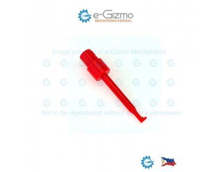 Grabber Hook Test Clip 58mm Red Grabber Hook Test Clip 58mm Red