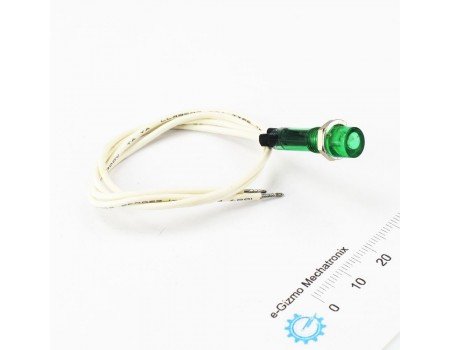 NLG01 Neon Pilot Light Indicator Green NLG01 Neon Pilot Light Indicator Green