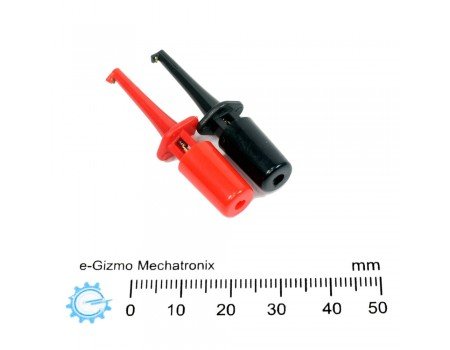 Grabber Clip Pair ( Black & Red ) Grabber Clip Pair ( Black & Red )